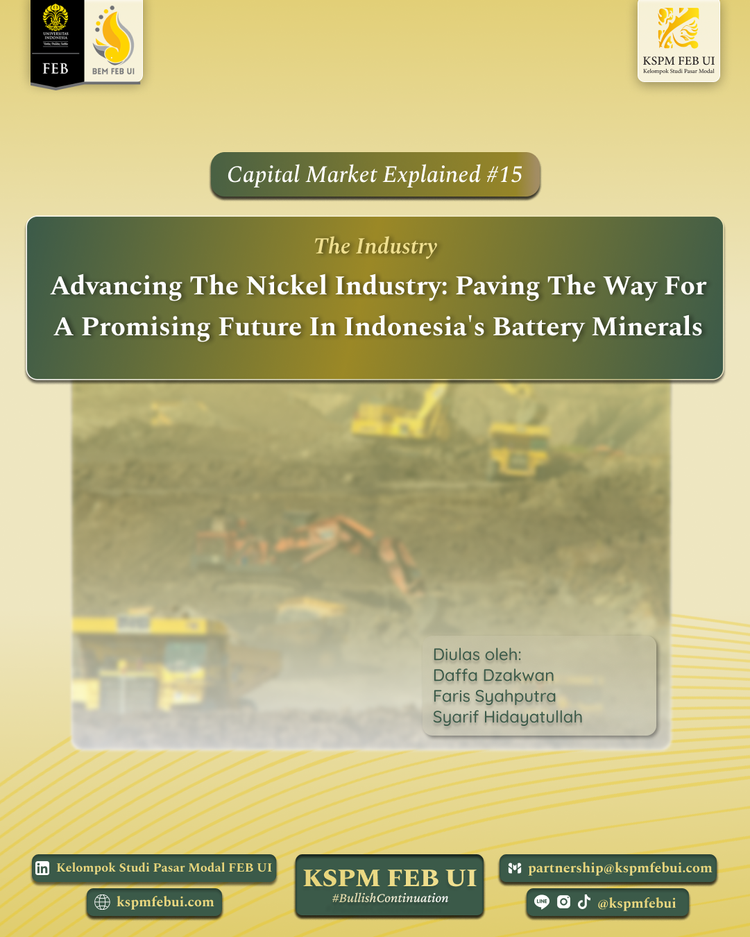 CME #15 : Advancing the Nickel Industry: Paving the Way for a Promising Future in Indonesia’s Battery Minerals