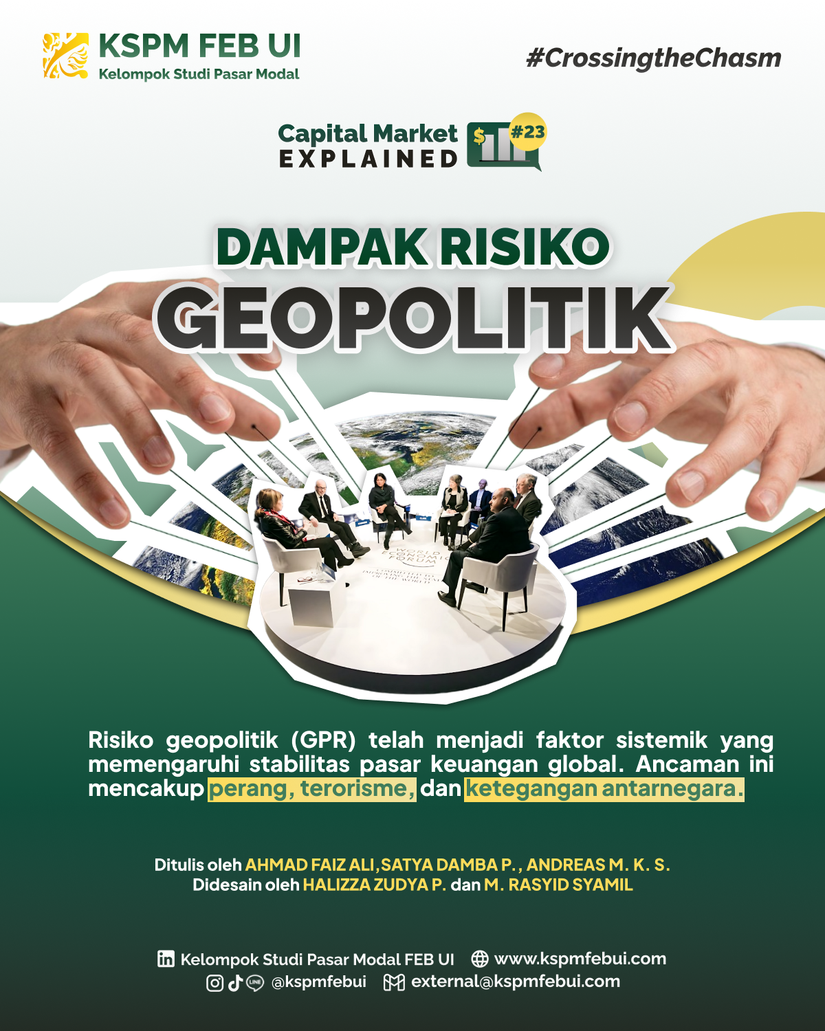 CME #23 : Mekanisme Risiko Geopolitik Memengaruhi Likuiditas Pasar Keuangan dan Perilaku Investor